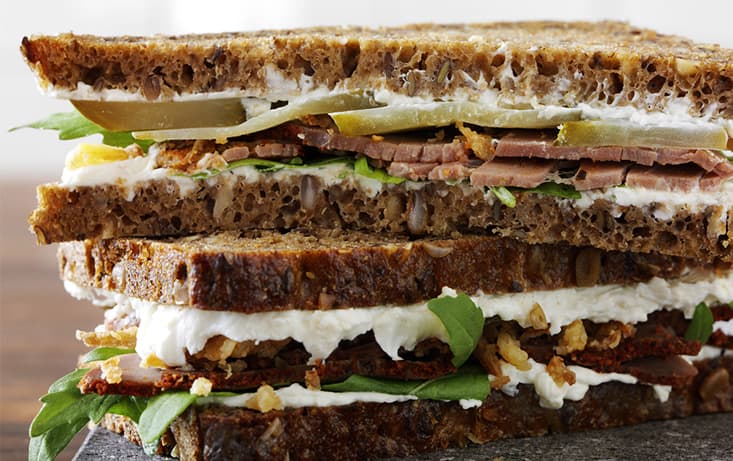 Pastramimacka med matjessill - Rågbröd - Recept | Pågen